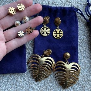 Tory Burch earrings lot